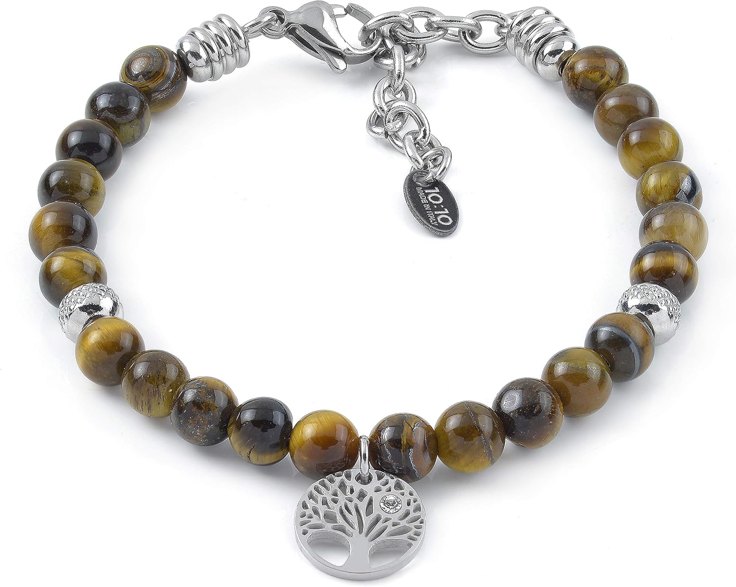 Detalle de 10:10 Bracelet Oeil de Tigre 6 mm