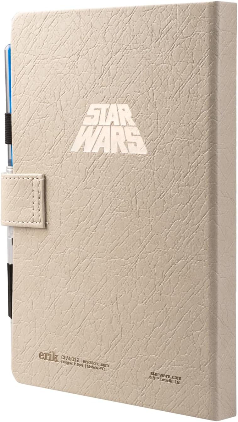 Thumbnail 1 de Grupo Erik - Carnet de notes Star Wars avec Stylo Luke Skywalker – format A5, 192 pages