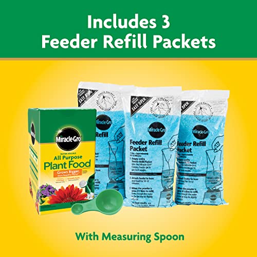Detalle de Miracle-Gro Water Soluble All Purpose Plant Food, 3 lb — Quick, Versatile Nutrition for Indoor and Outdoor Plants