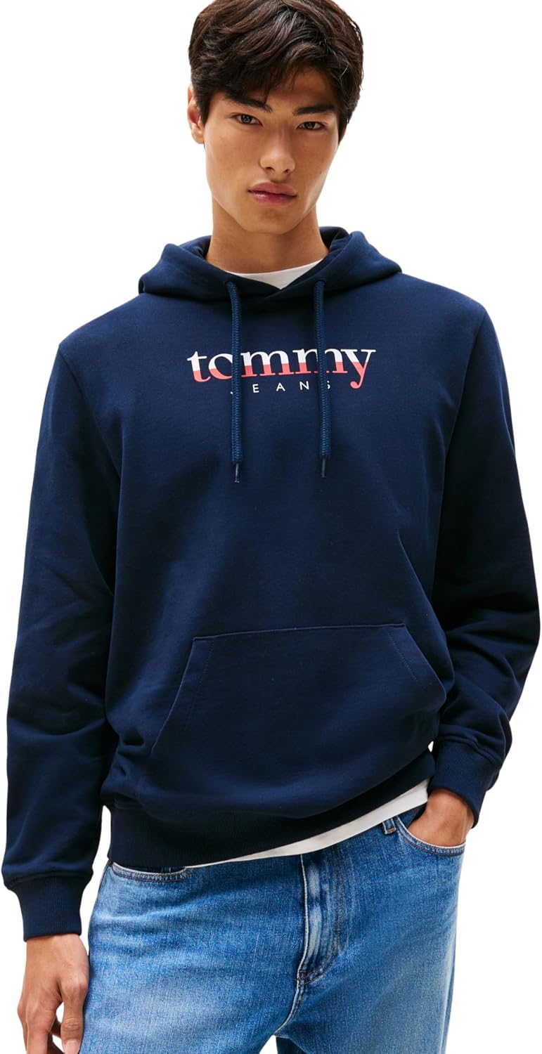 Thumbnail 5 de Tommy Jeans Men’s Regular Fit Hoodie – 100% regenerative cotton casual hooded jumper