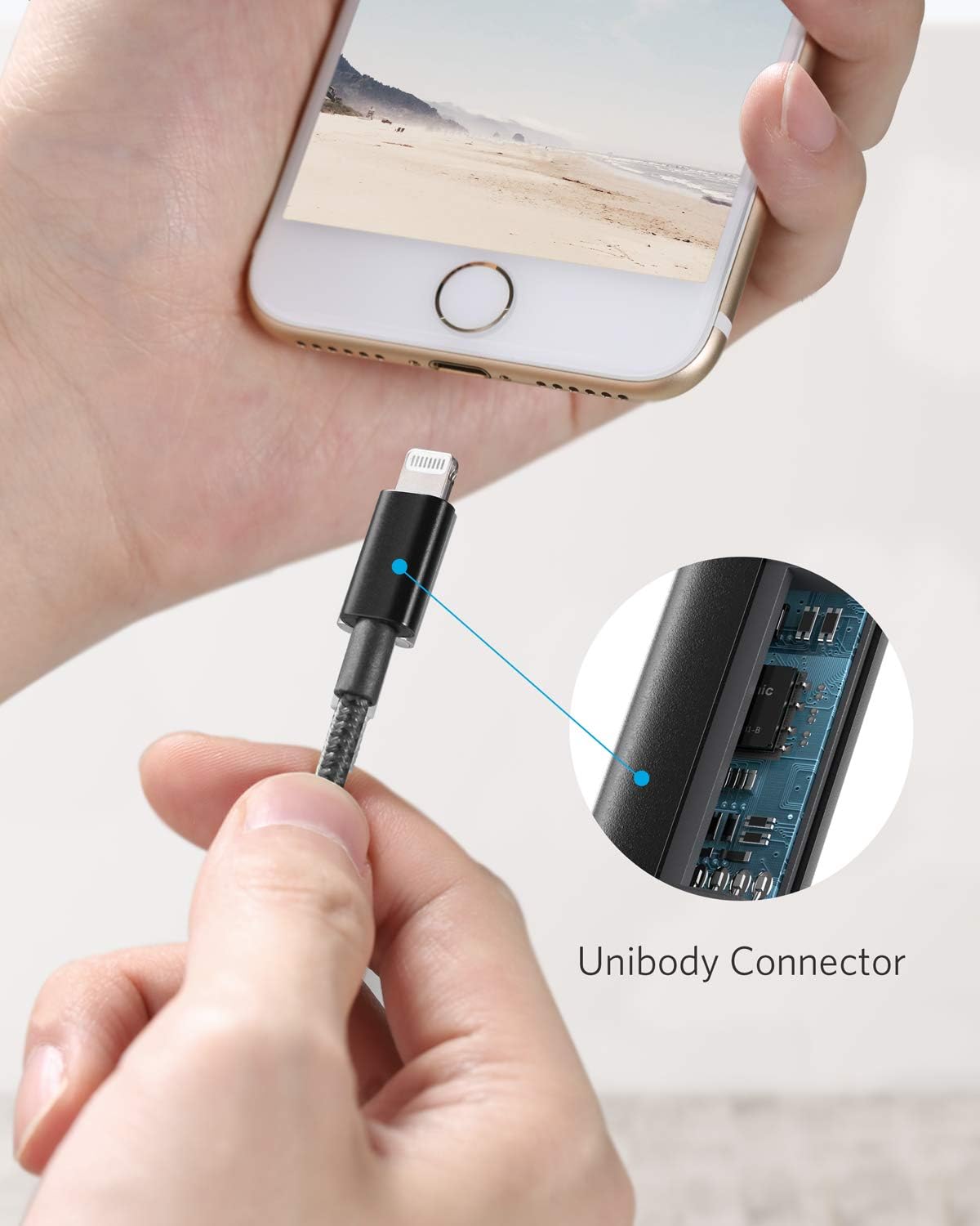 Thumbnail 4 de Anker 331 USB-A to Lightning Cable 6 ft