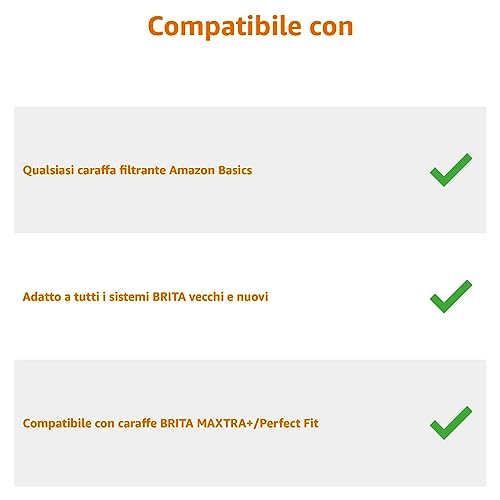 Thumbnail 3 de Amazon Basics Filtri per acqua, confezione da 12 – compatibili con BRITA e caraffe Amazon Basics