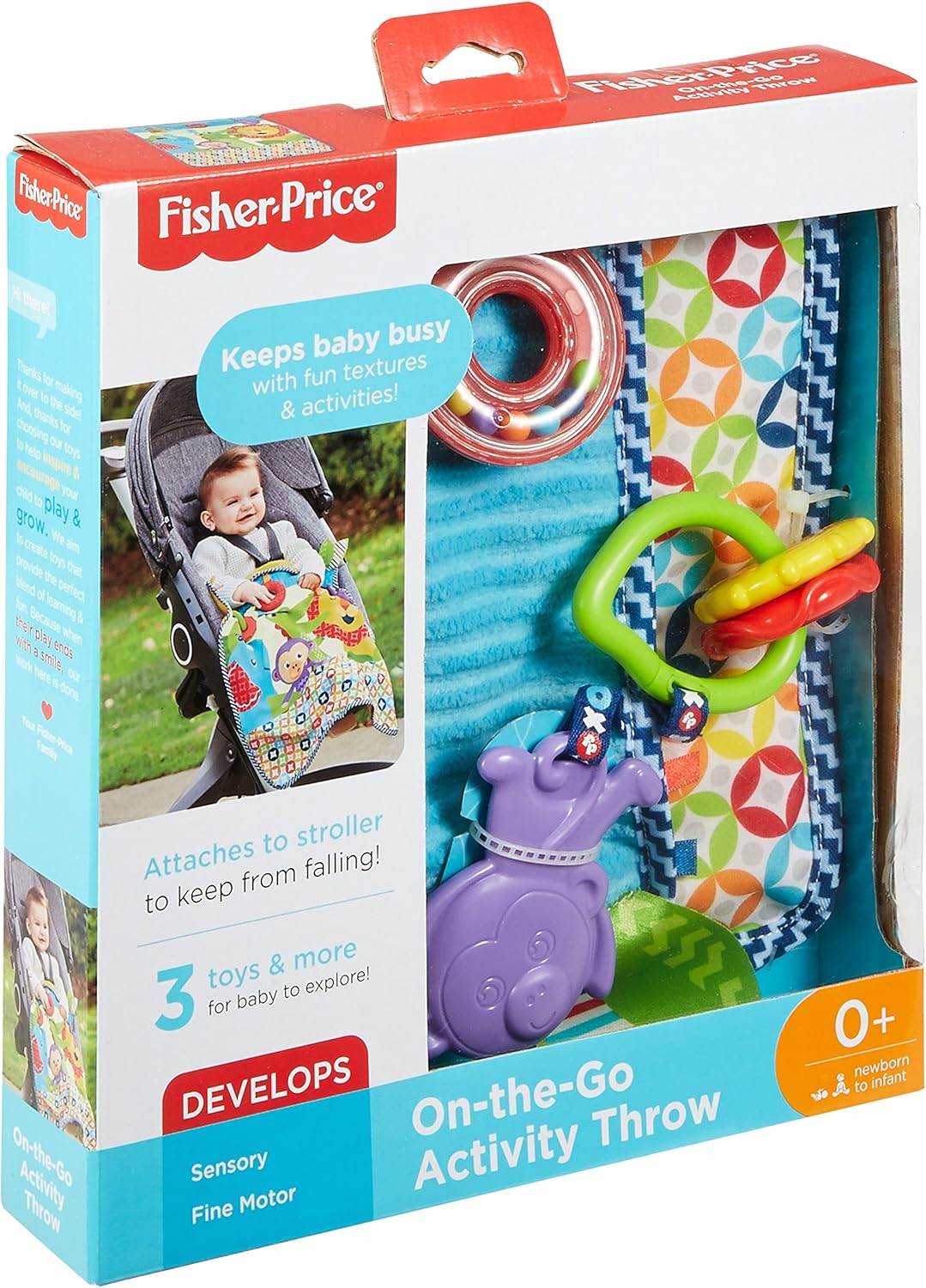 Thumbnail 14 de Fisher-Price Mattel DYW52 🧸 Manta de Actividades para Paseo