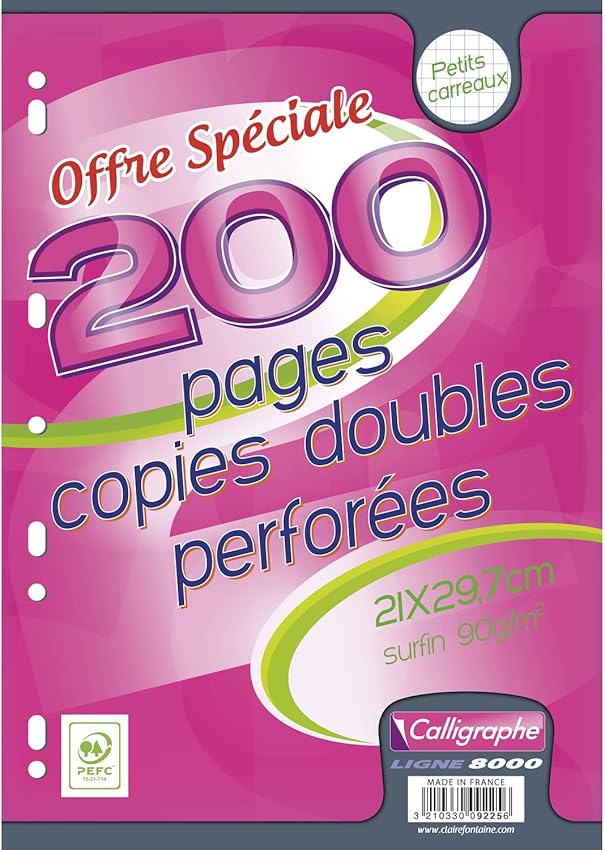 Thumbnail 3 de Calligraphe 9253C – 500 pages ⚙️