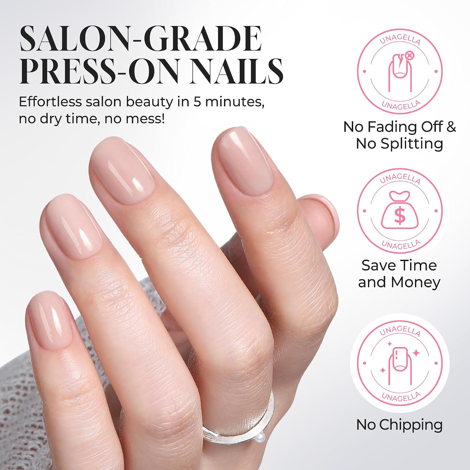 Thumbnail 6 de UNA GELLA Press-On Nails 32-Piece Set
