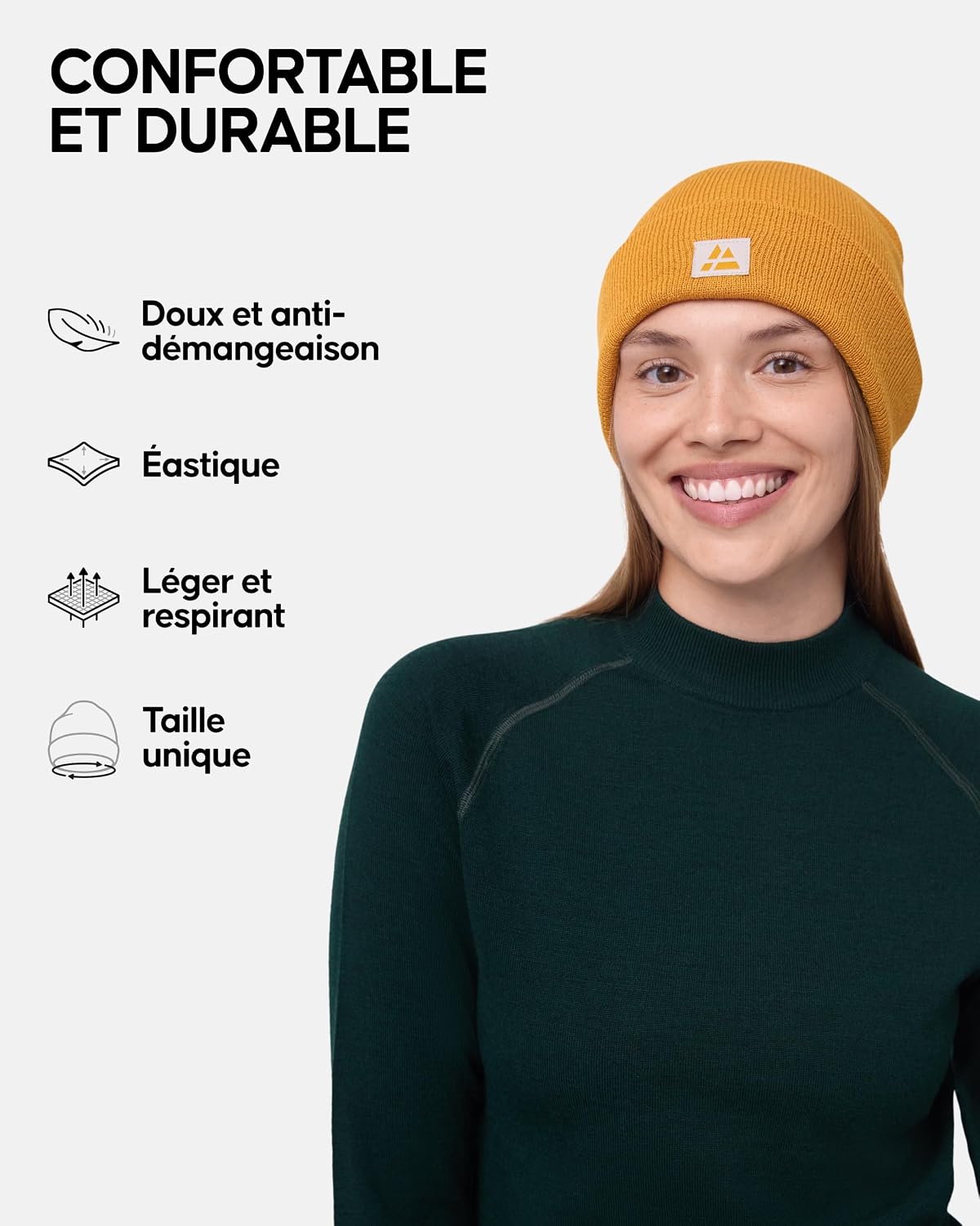 Detalle 2 de Bonnet DANISH ENDURANCE en polyester recyclé ⚙