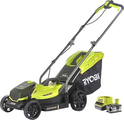 Detalle de RYOBI - Cortacésped Inalámbrico 18V ONE+ Ø33cm