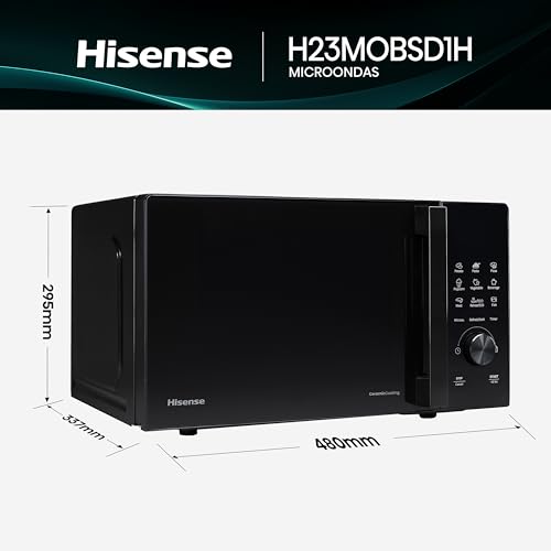 Thumbnail 1 de Hisense H23MOBSD1H microondas digital con grill de 23 L y 800 W