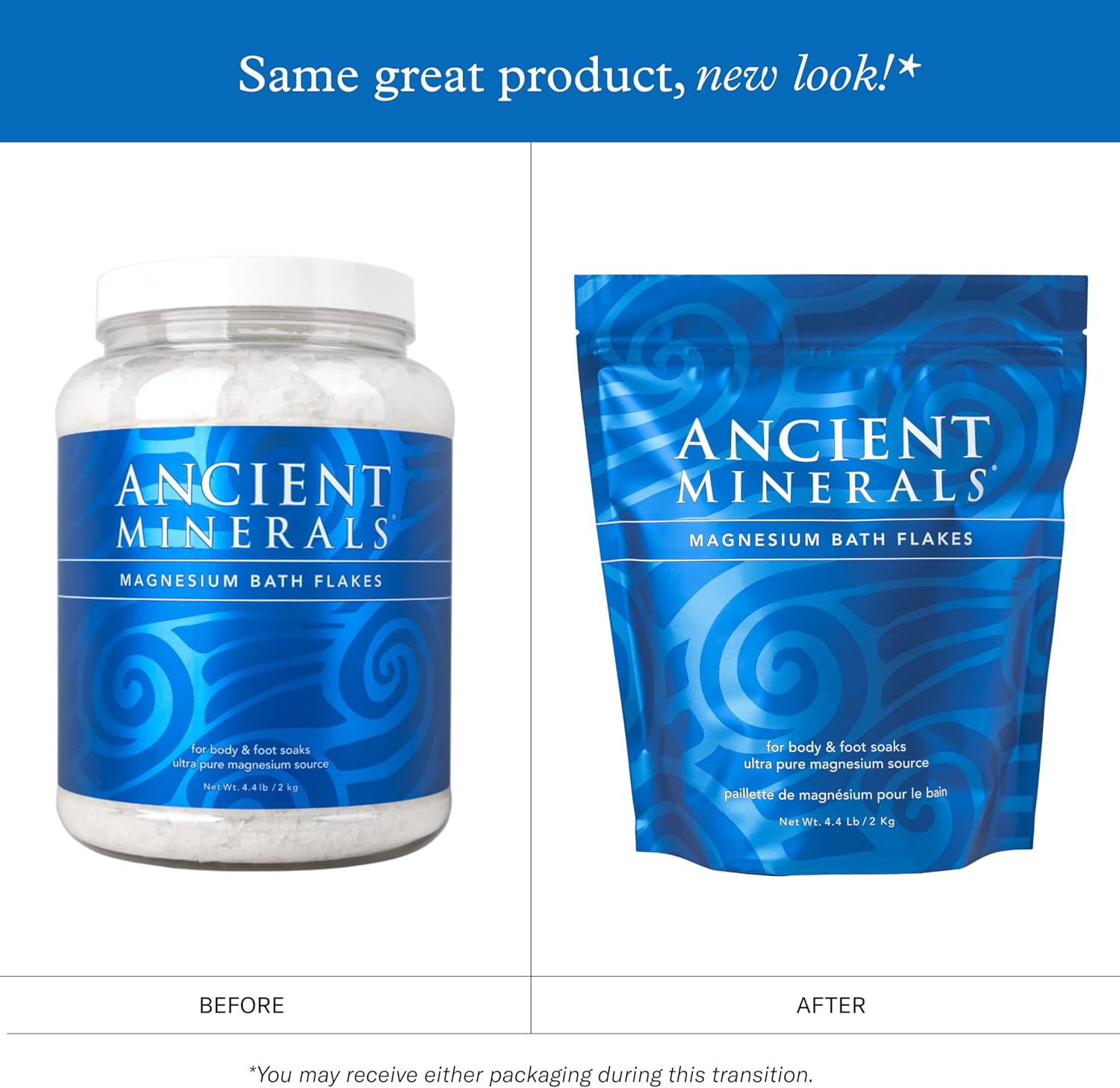 Thumbnail 1 de Ancient Minerals Magnesium Bath Flakes 4.4 lb