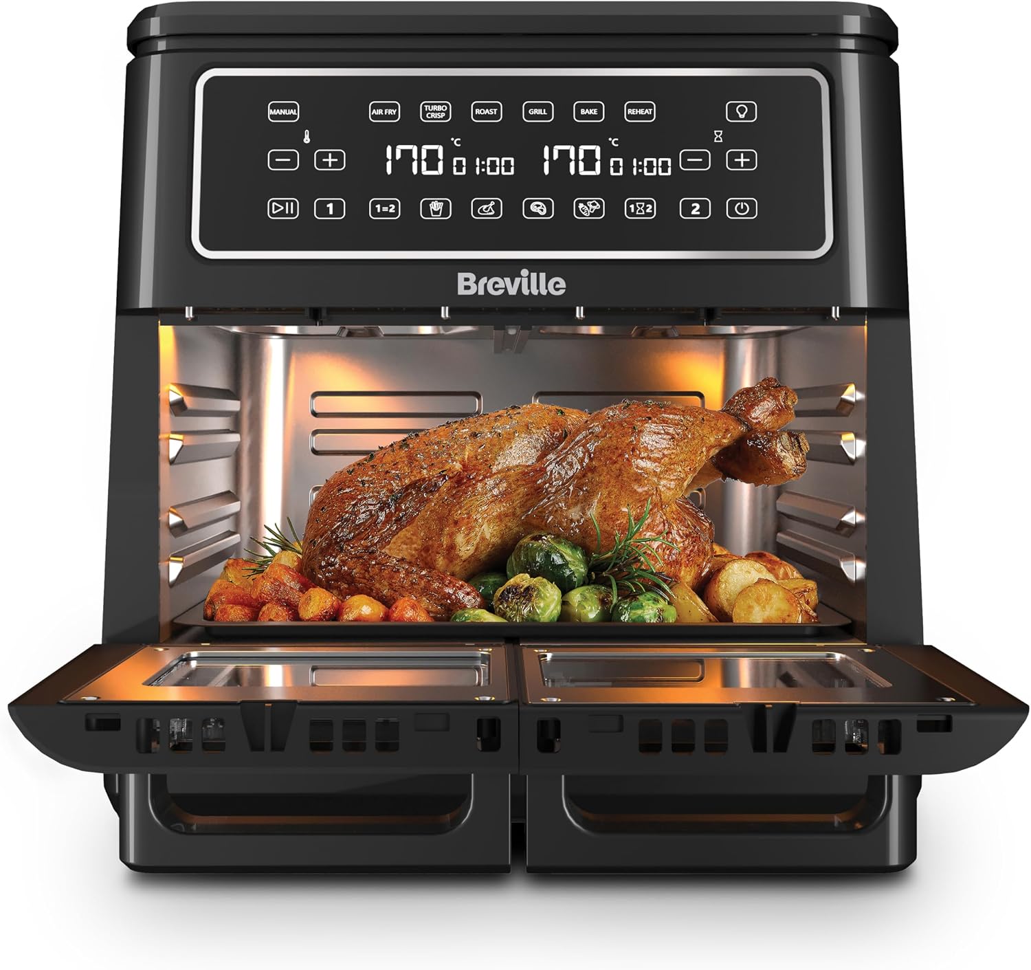 Detalle de Breville Halo Flexi Air Fryer 11L
