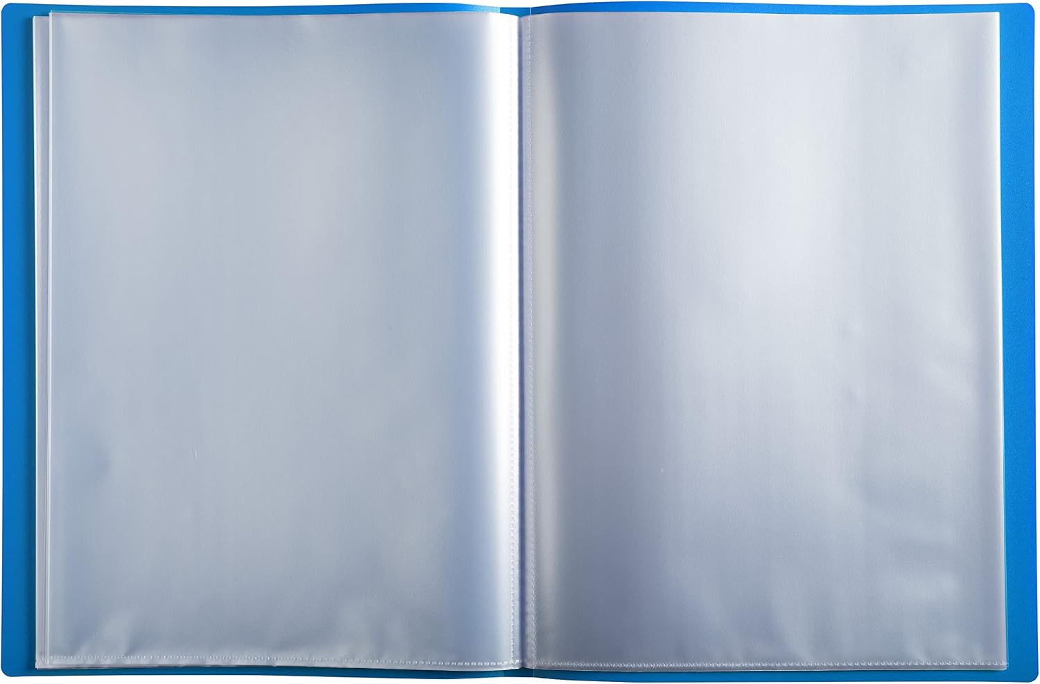 Detalle de Exacompta 8582E Protège-documents OPak — 80 pochettes grainées, 160 vues, A4, bleu clair