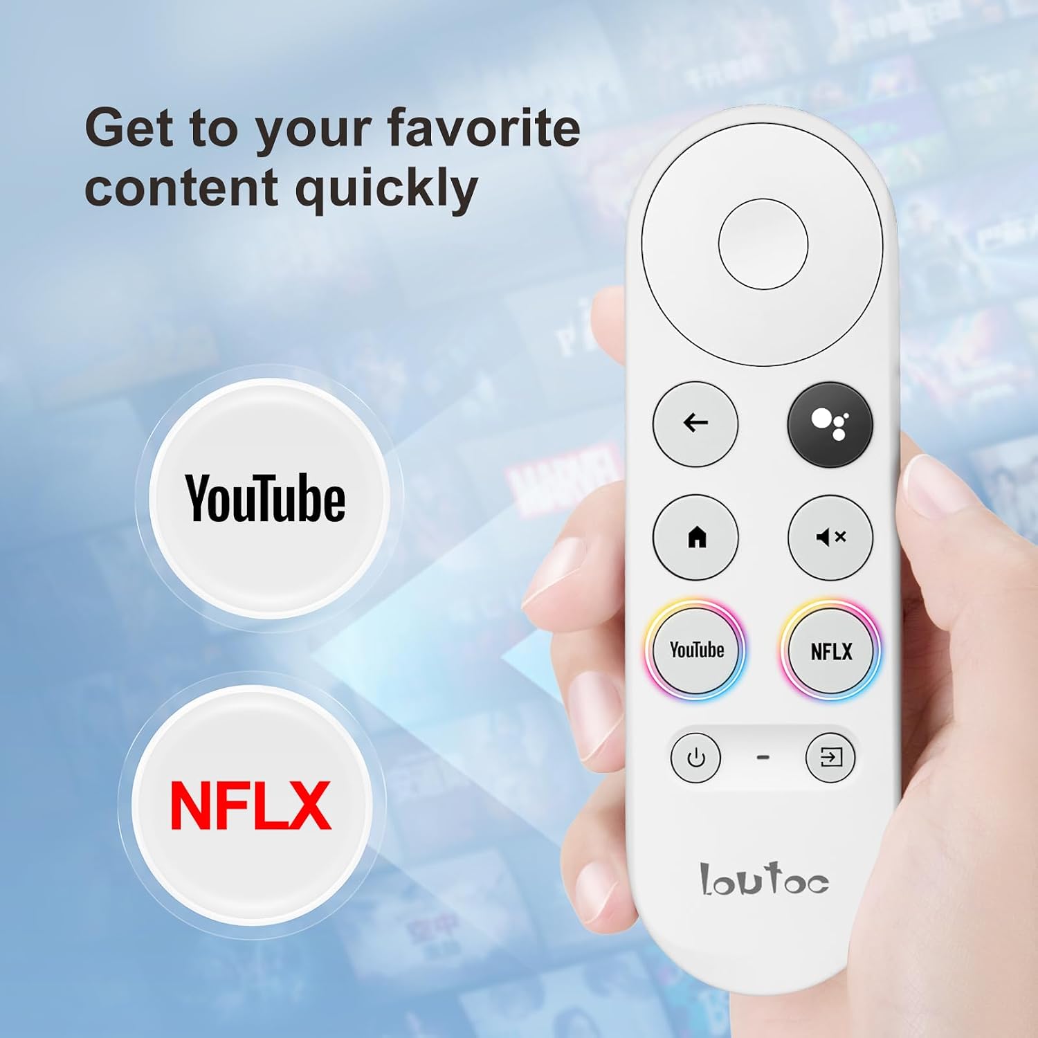 Thumbnail 4 de Google Chromecast Remote for Google TV