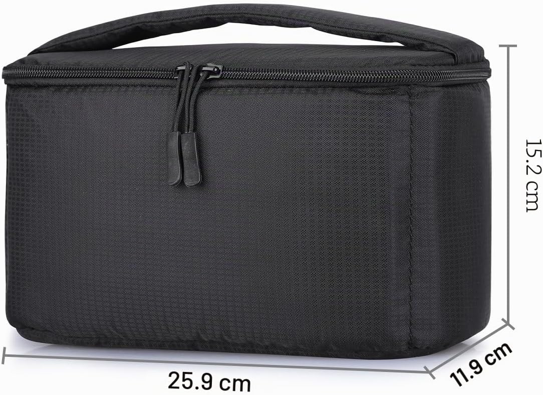 Detalle de S-Zone gepolsterte, shockproof Kameratasche für DSLR/SLR – faltbar mit separaten Fächern für Kamera, Objektive & Blitz