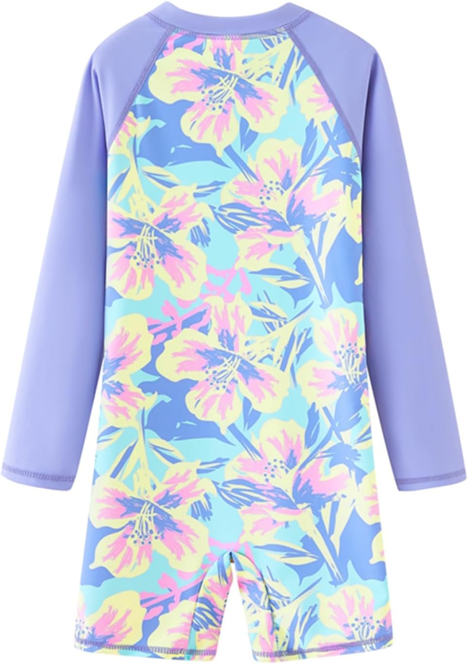 Thumbnail 1 de UMELOK Girls Long Sleeve Rash Guard One Piece Swimsuit with UPF 50+ Protection