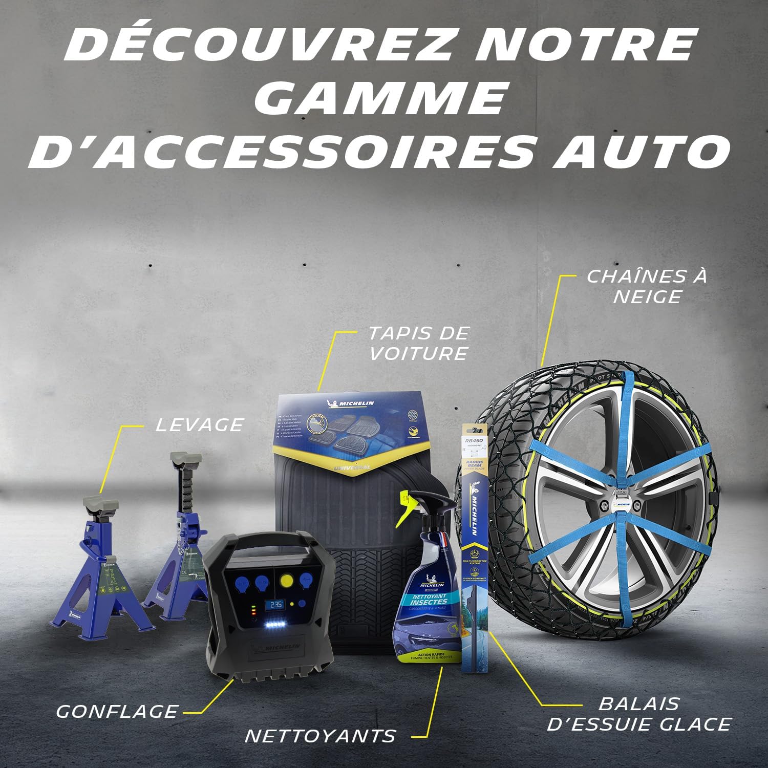 Thumbnail 5 de MICHELIN 008522 clé dynamométrique 1/2" 40–210 Nm, coffret avec rallonge et adaptateur