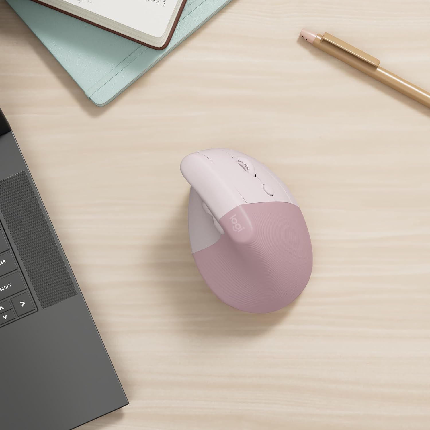 Detalle 2 de Logitech Lift souris ergonomique 57° 🖱