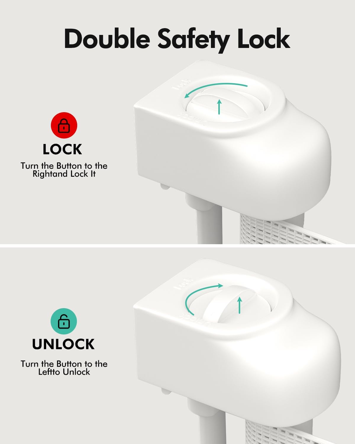 Thumbnail 6 de Lexixi ibao Retractable Baby Gate 33