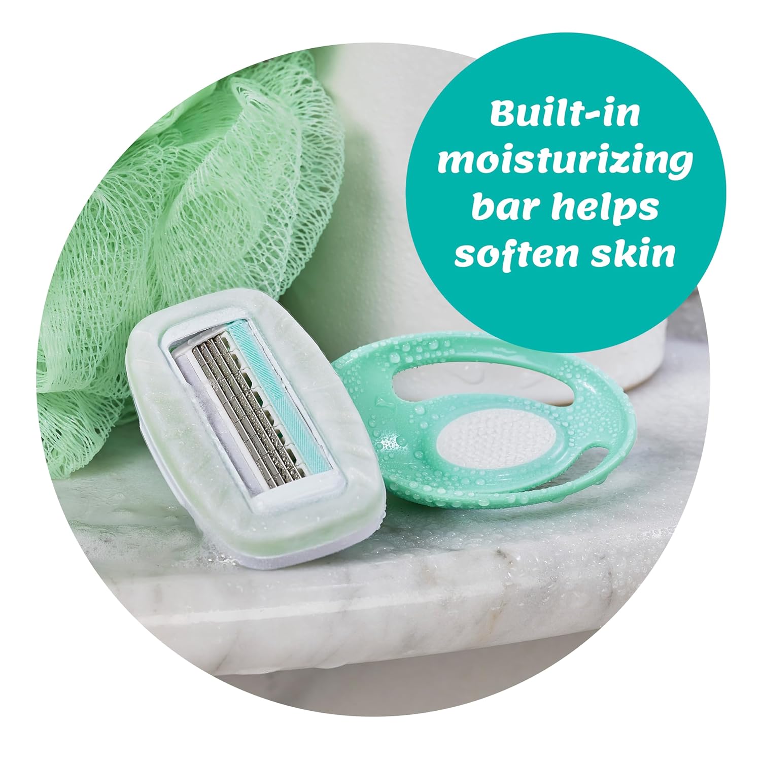Thumbnail 2 de Schick Intuition Go Disposable Razor for Sensitive Skin (1ct) – Women’s Travel Razor with Organic Aloe