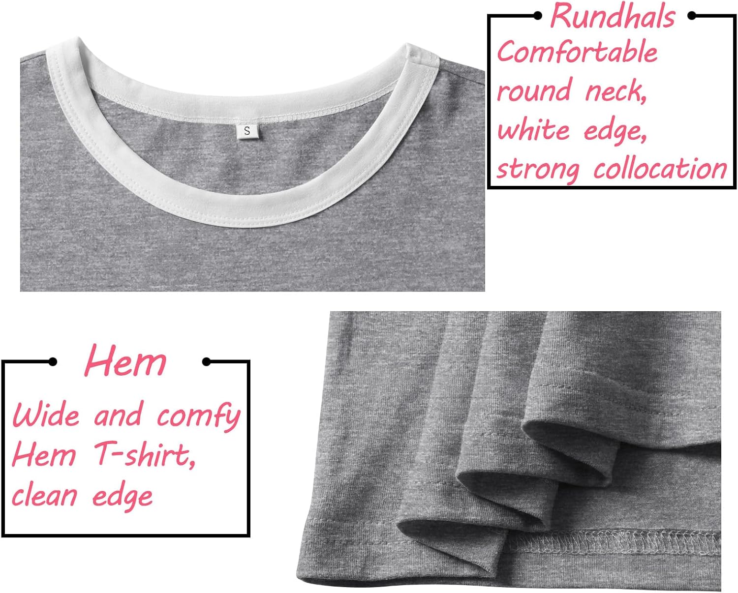Detalle de WIEIYM Tree Sunset Sea Graphic T Shirt for Women – Casual Summer Top