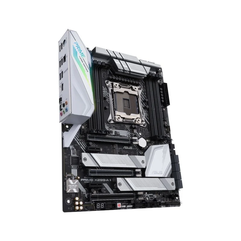 Detalle de Asus PRIME X299-A II placa base LGA 2066 18 núcleos