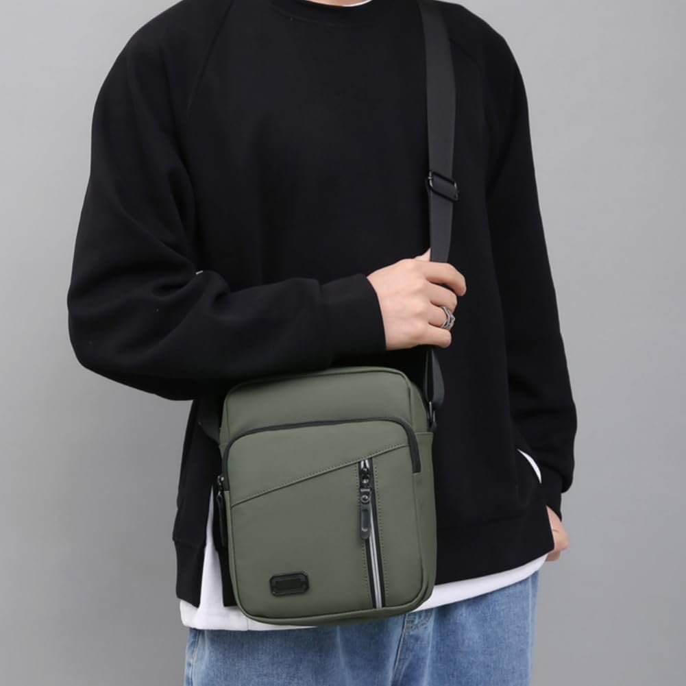 Thumbnail 2 de Aucuu Men's Shoulder Bag Crossbody: Lightweight, Waterproof Everyday Messenger