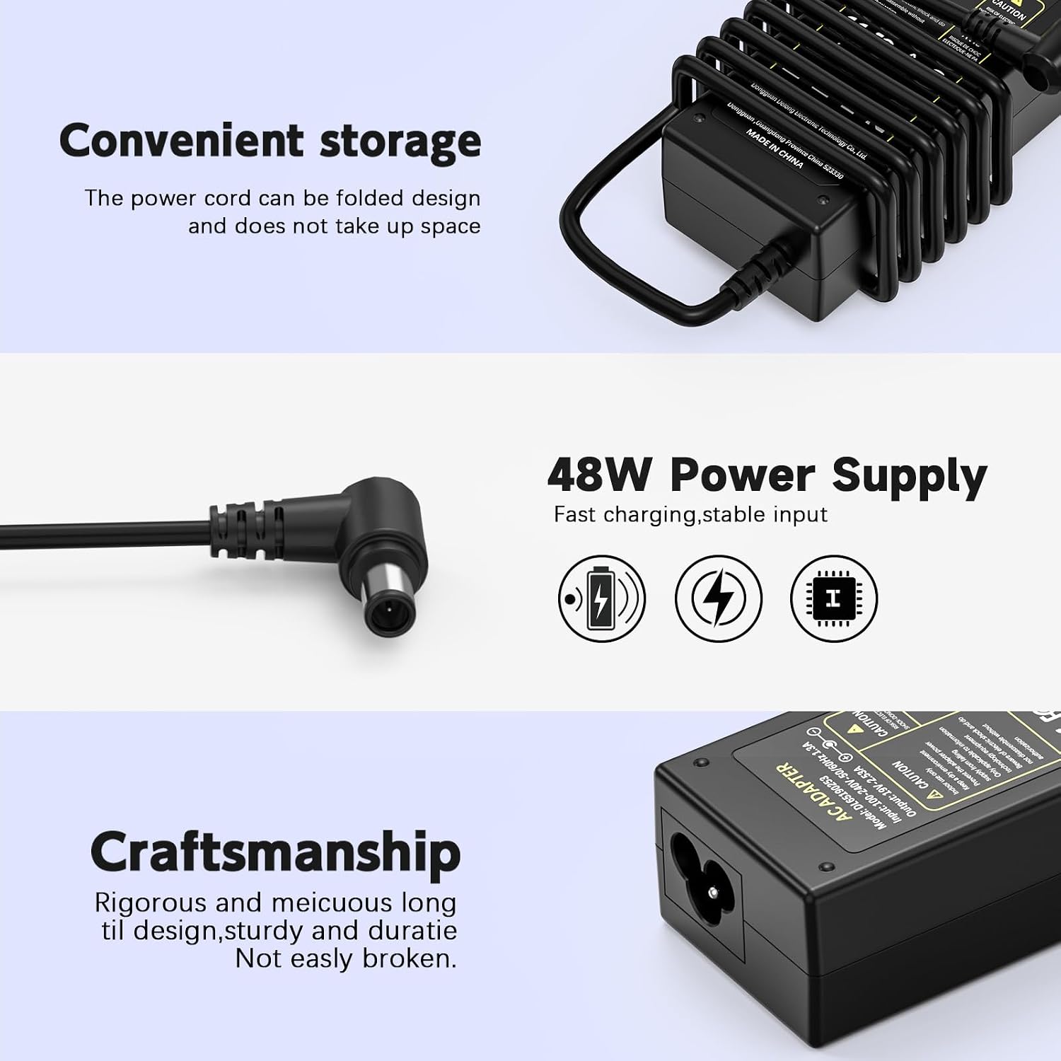 Detalle de ROLADA AC adapter 19V