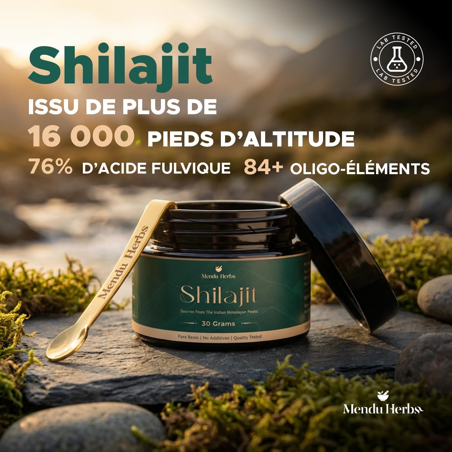 Thumbnail 6 de Résine de shilajit 50 g, Mendu Herbs