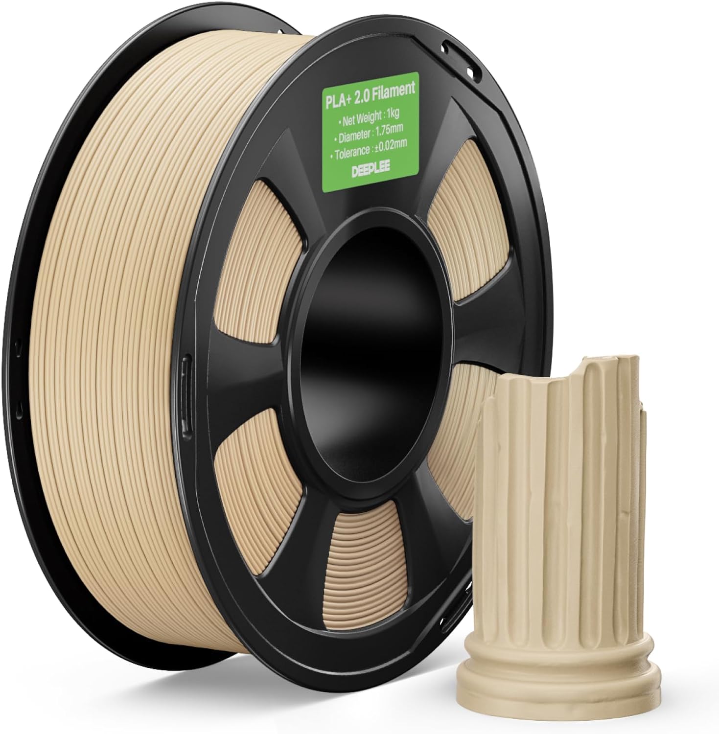 Detalle de DEEPLEE PLA+ 2.0 Filament 1,75 mm 1KG
