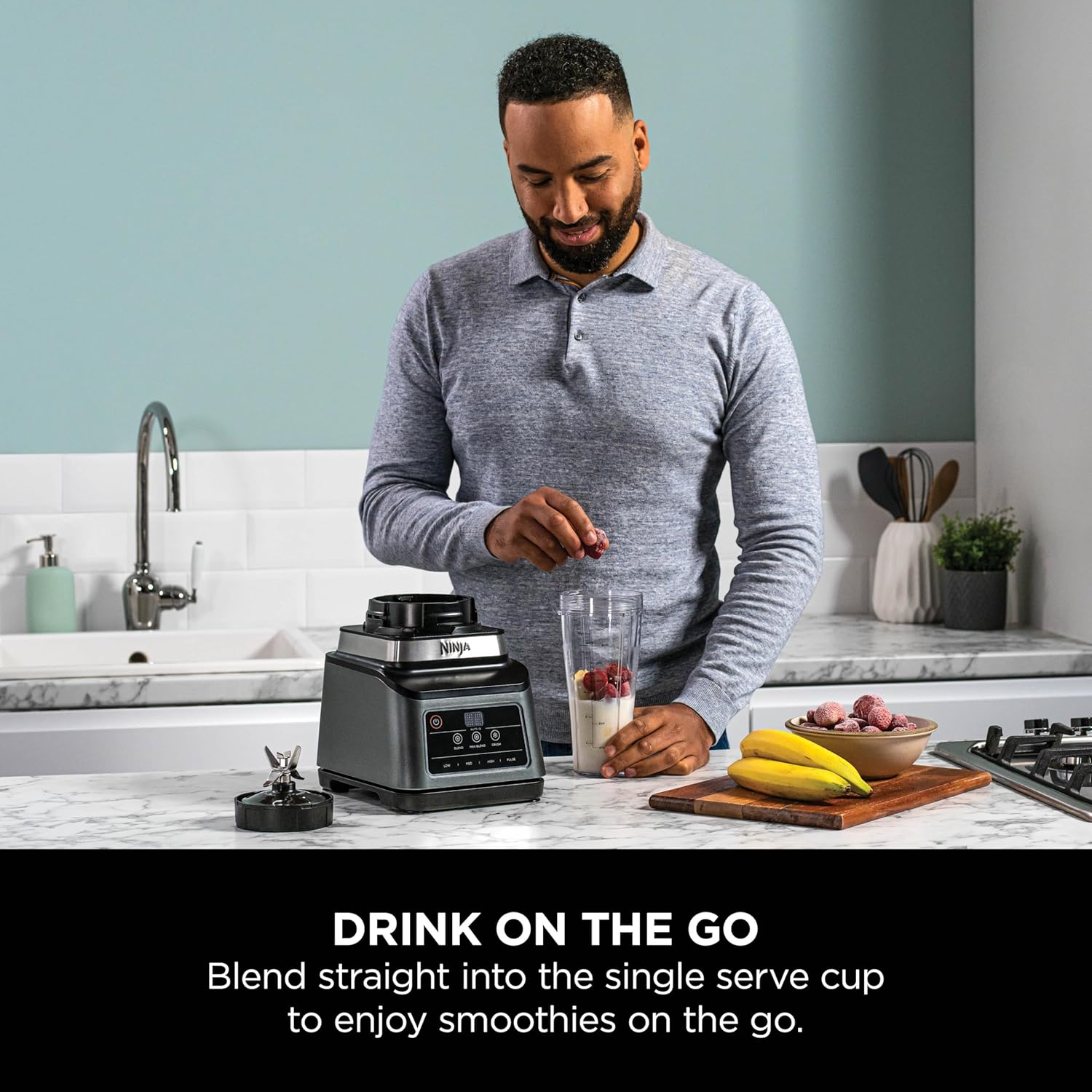 Thumbnail 5 de Ninja BN750UK 1200W blender with 2.1L jug