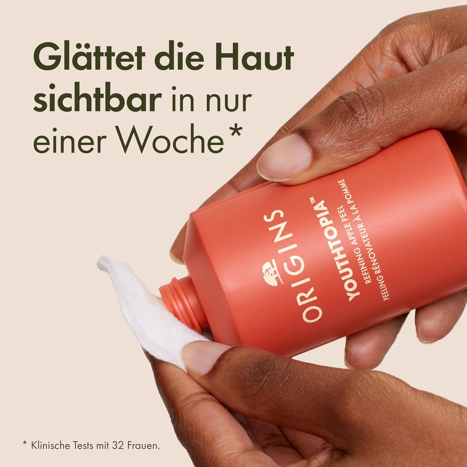 Thumbnail 1 de Origins Youthtopia Liquid Exfoliating Apple Face Peel – Glättet Poren, spendet Feuchtigkeit und stärkt die Haut