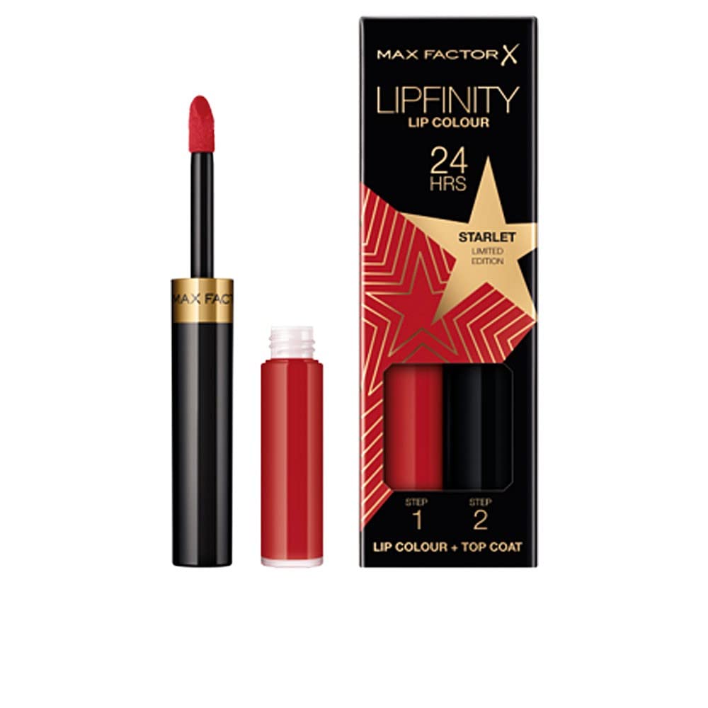 Thumbnail 4 de Max Factor Lipfinity Lip Colour „Rising Stars Collection“ 84 Rising Star – langanhaltender Lippenstift mit Top Coat