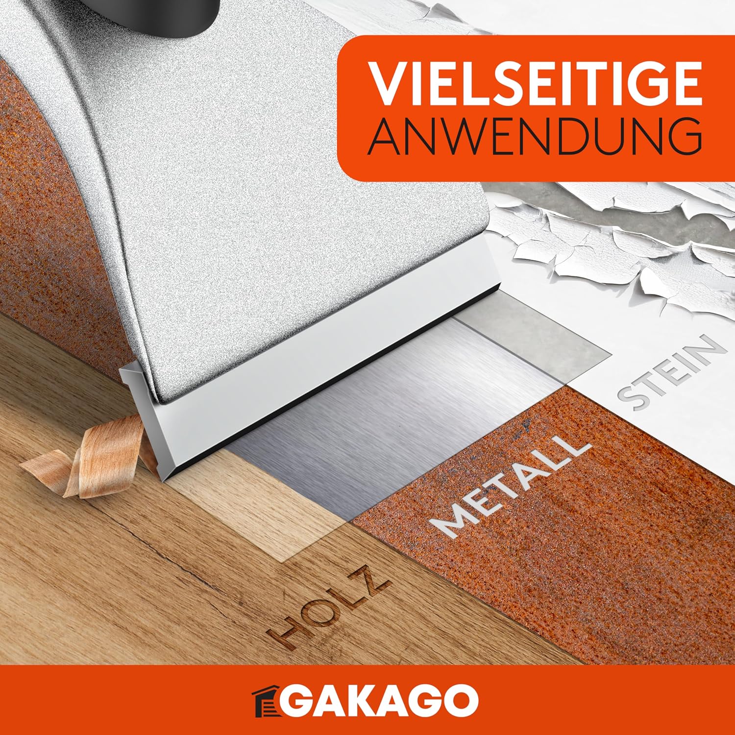Detalle de Gakago Kraft-Schaber 65 mm Ziehklinge