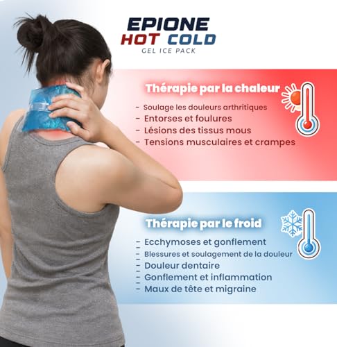 Thumbnail 3 de Poche de gel Remedy de Boston Tech — coussin thermique froid et chaud, 2 compresses + housse