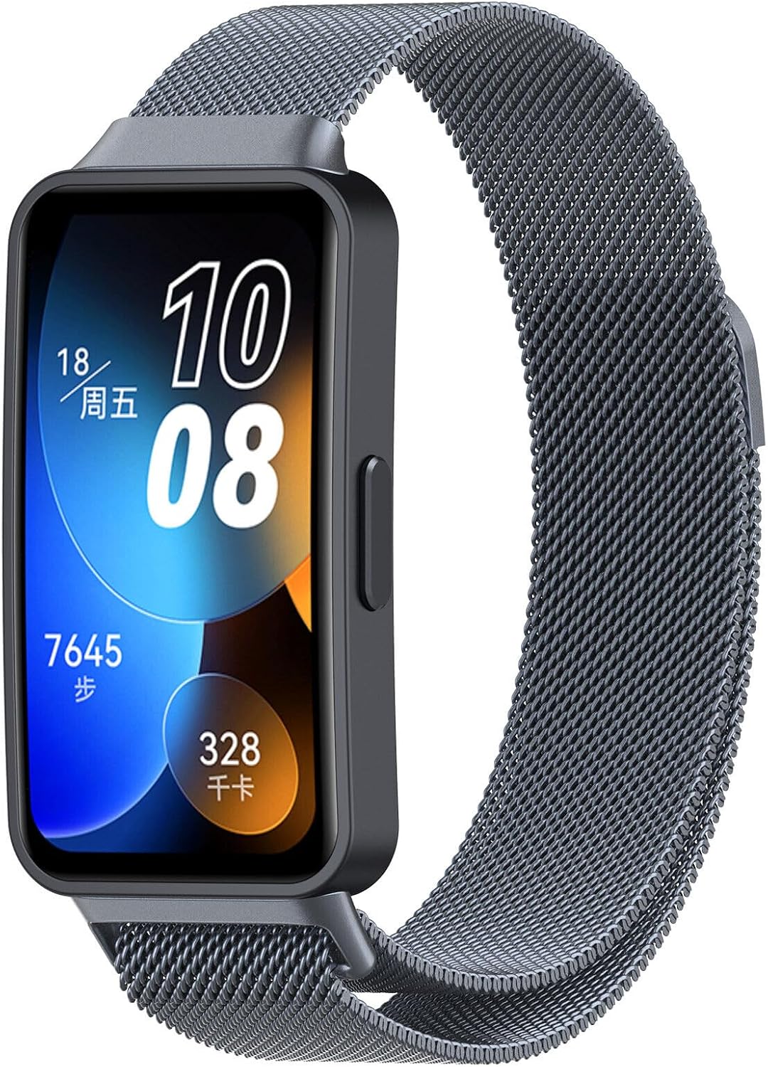 Detalle de Panda Bobo Metal Strap Compatible with Huawei Band 10