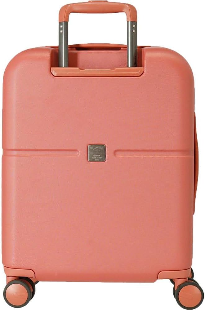 Detalle de Pepe Jeans Laila Valigia da cabina 40 x 55 x 20 cm, rossa – ABS leggera e con chiusura TSA