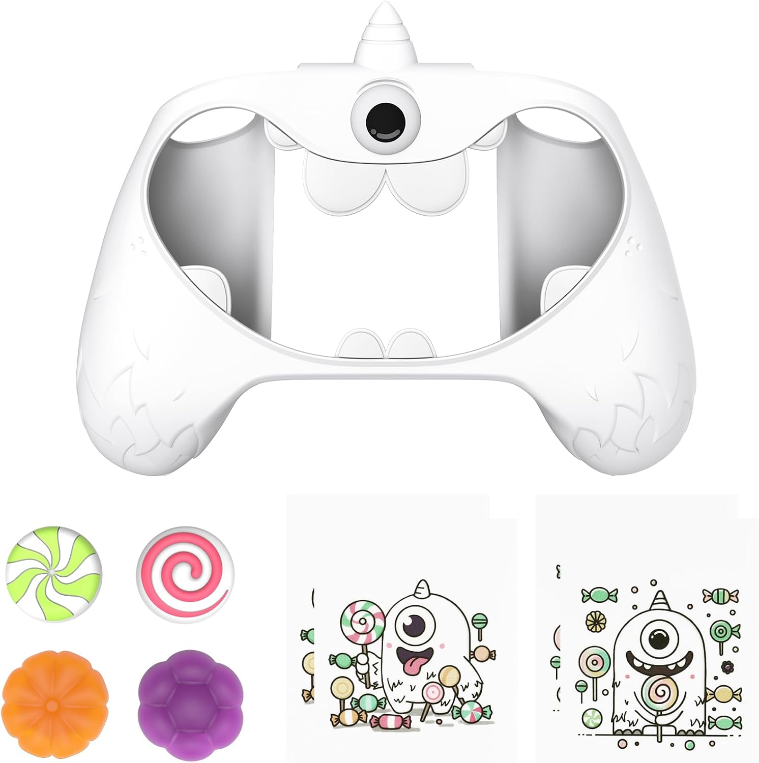 Detalle 2 de playvital MonoEye Monster silicone cover for Xbox Series X/S controller
