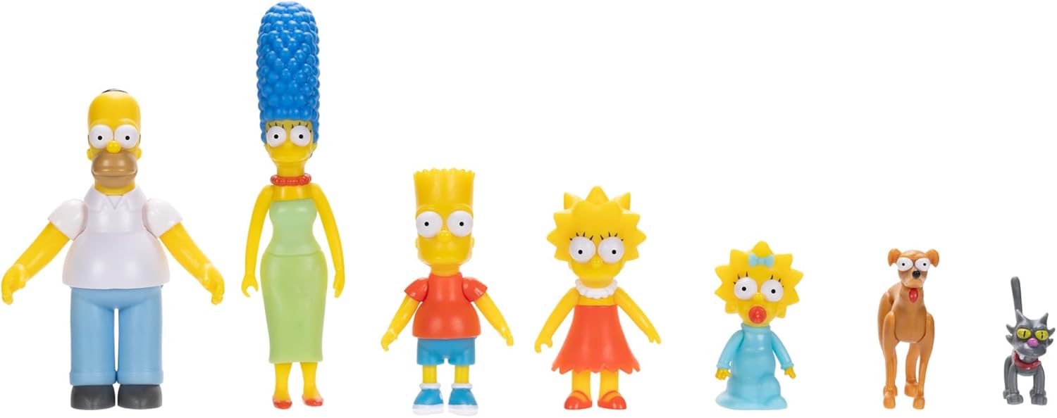 Thumbnail 1 de Die Simpsons 6 cm Actionfiguren im Multipack – kompakte Sammlerfiguren im Multipack
