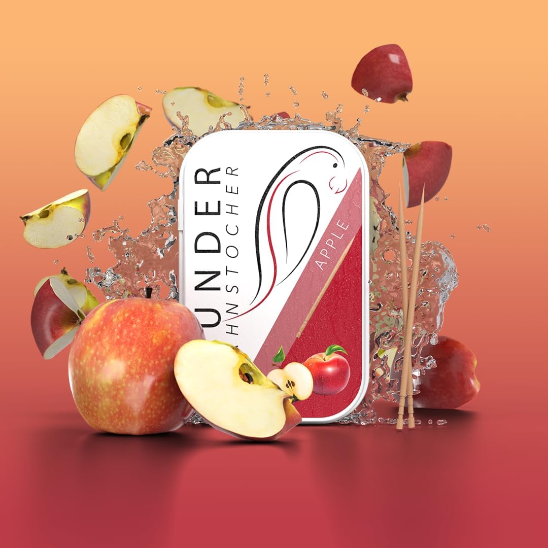 Detalle 2 de Wunder cure-dents parfum pomme — 100 cure-dents aromatisés pour une haleine plus fraîche