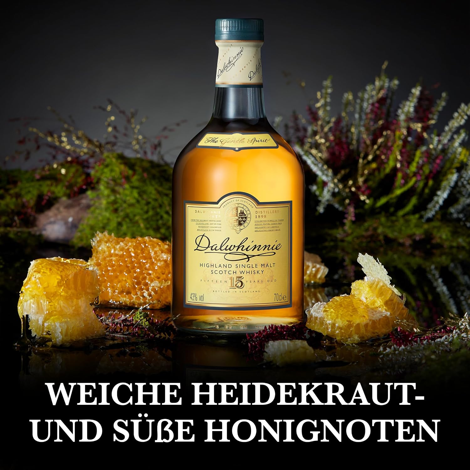 Detalle 2 de Dalwhinnie 15 Jahre – Highland-Charakter mit milder Honigsüße
