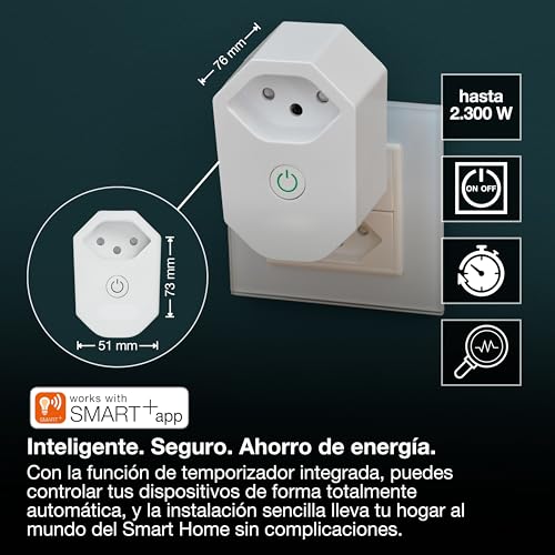 Detalle 2 de OSRAM SMART+ WIFI MATTER prise intelligente ⚙