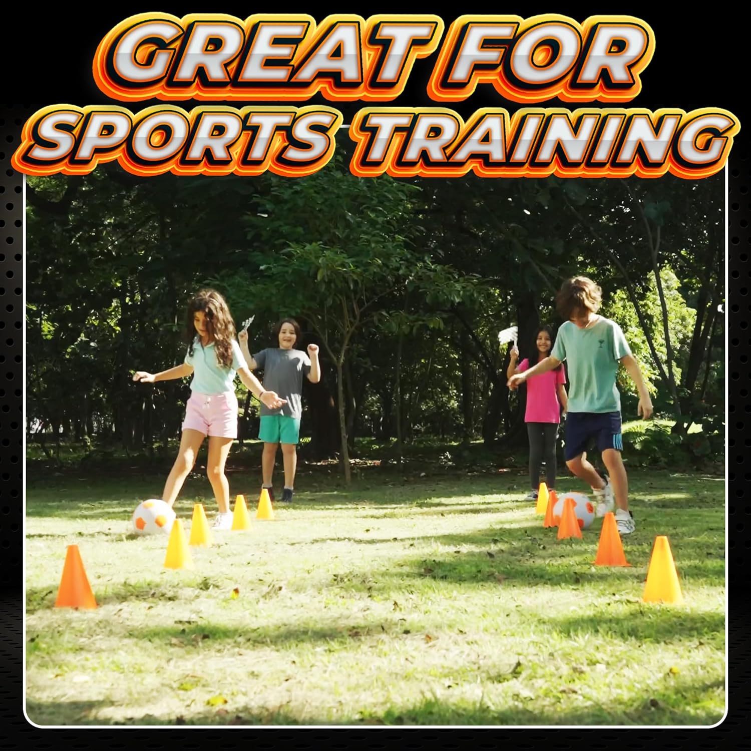 Thumbnail 4 de Bedwina Race Car 8-inch Mini Cones 🎉