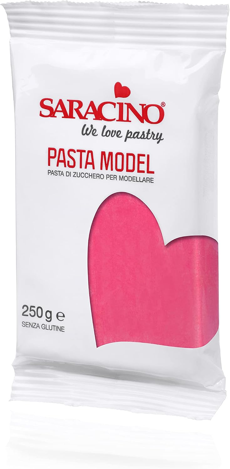 Detalle de Saracino Pasta di Zucchero Model Gialla 250 g senza Glutine — modellaggio delicato e versatile