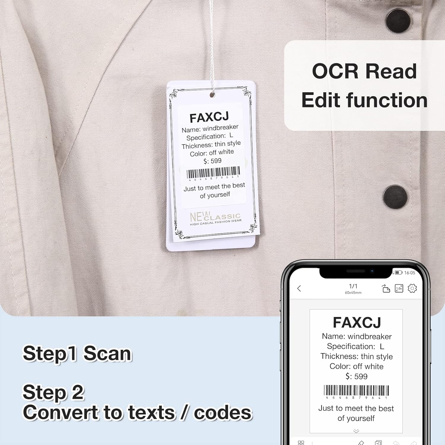 Thumbnail 4 de NIIMBOT B21 etichettatrice Bluetooth mini per etichette adesive 20–50 mm (Verde)