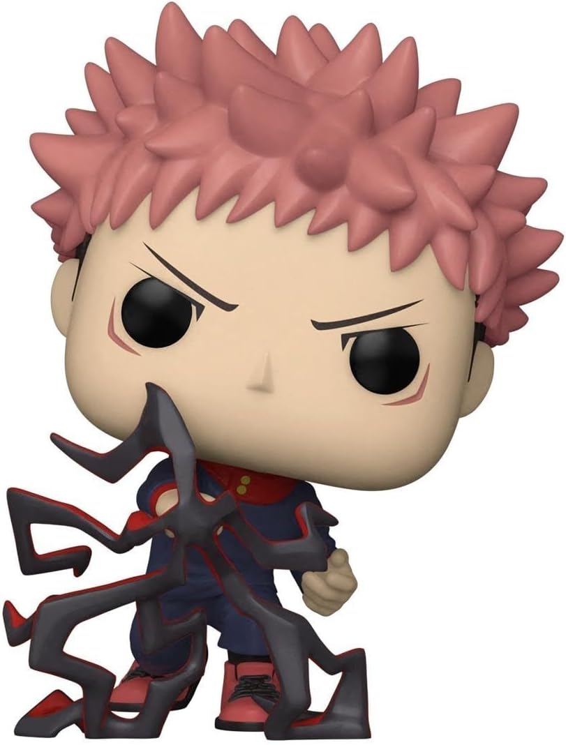 Detalle de Funko 61358 POP! Animation Jujutsu Kaisen – Yuji Itadori, figurka winylowa Glow In the Dark Chase