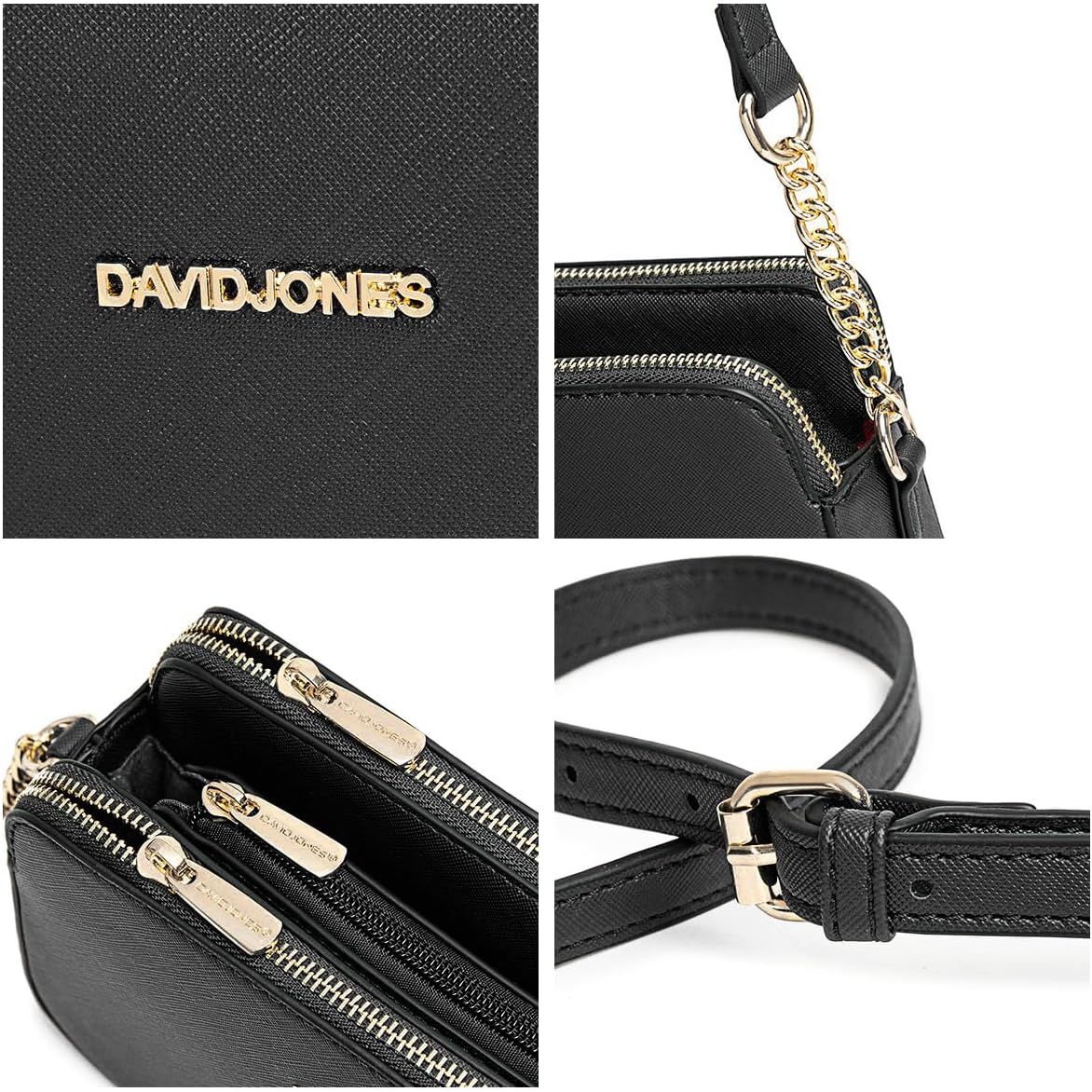 Thumbnail 4 de David Jones Petit sac bandoulière 22 cm