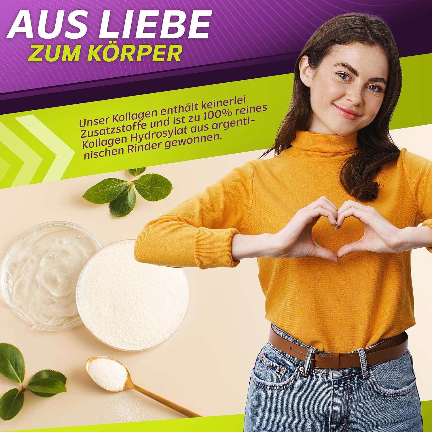 Thumbnail 2 de Vita2You Collagen Pulver 1kg
