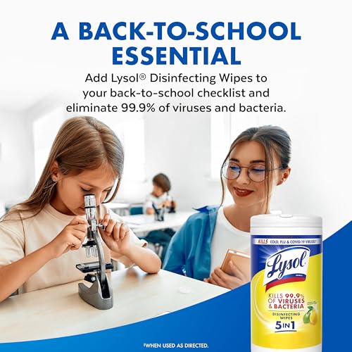 Thumbnail 8 de Lysol Disinfecting Wipes, Multi-Surface Cleaner, Lemon, 80 ct (4 Pack)