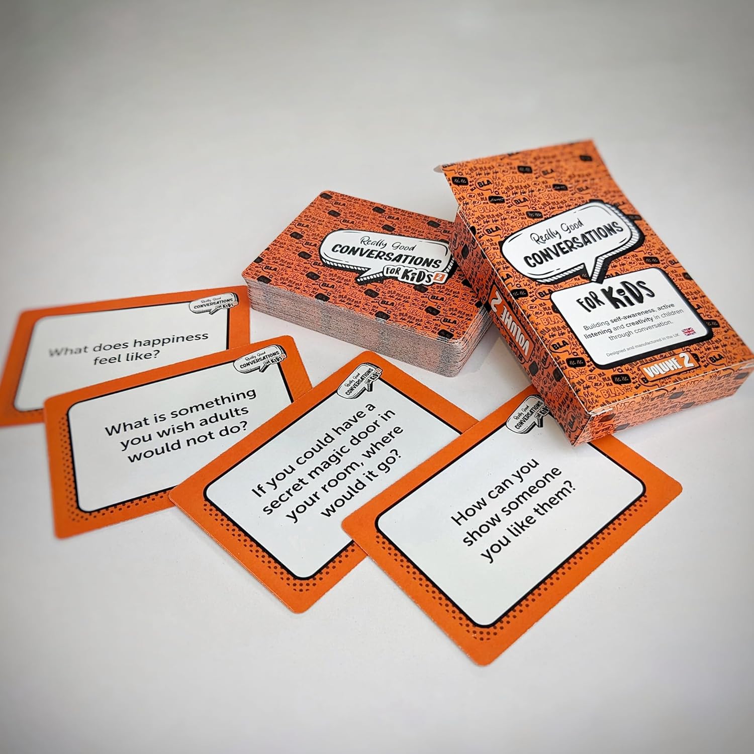 Thumbnail 1 de Really Good Conversations for Kids: Vol. 2 – UK Made Conversation Cards