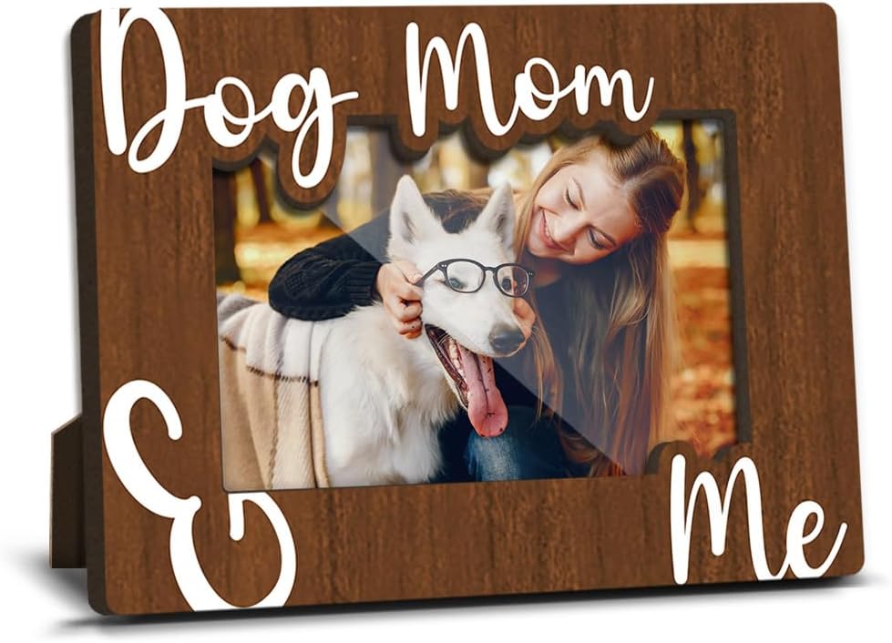 Detalle de Wooden Pet Picture Frame, 4 x 6-Inch