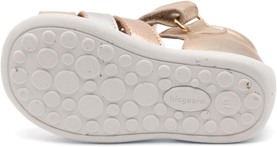 Detalle 2 de Bisgaard CarlySandal Mädchen – Atmungsaktives Leder, Schutz und Komfort